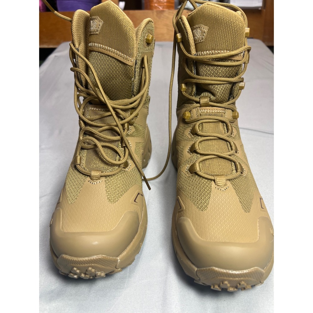 First Tactical V2 Side Zip Tactical Boots Coyote Brown Mens 9 Wide 165925-060
